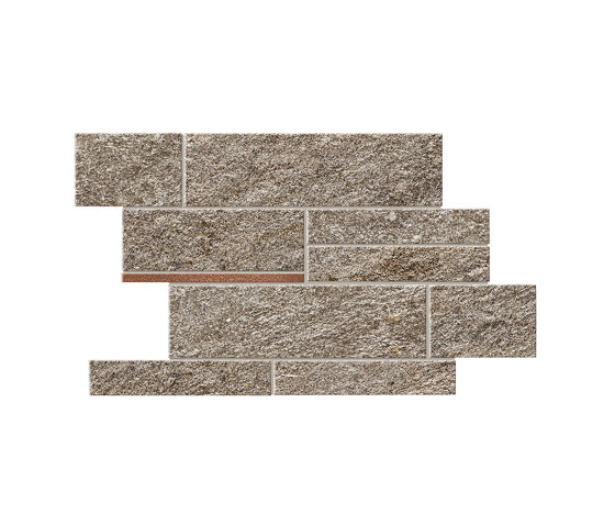 Norde Piombo Brick Corten 27,8x39 Matt | Keramik Fliesen | Atlas Concorde