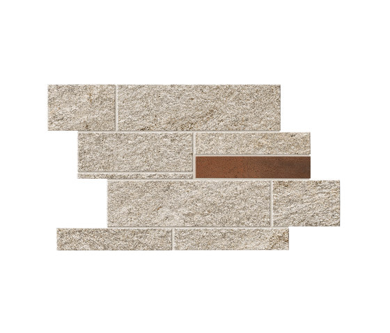 Norde Platino Brick Corten 27,8x39 Matt | Baldosas de cerámica | Atlas Concorde