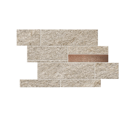Norde Platino Brick Corten 27,8x39 Matt | Piastrelle ceramica | Atlas Concorde