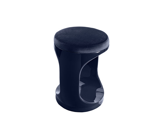 Signet Ring | Stool (Navy Blue) | Stools | Softicated