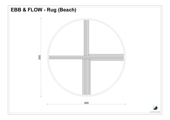 Ebb & Flow | Teppich (Beach) | Formatteppiche | Softicated