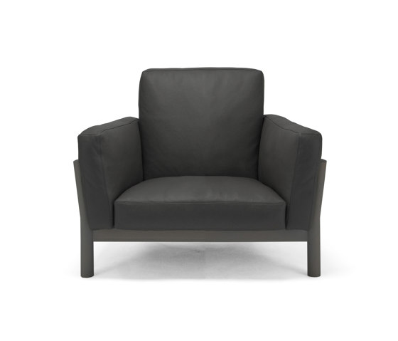 Castor Sofa 1-Seater Leather | Sessel | Karimoku New Standard