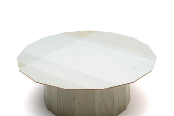 Colour Wood Green Grid | Side tables | Karimoku New Standard