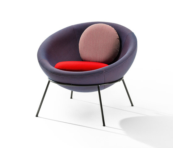 Bardi's Bowl Chair - Marrone cangiante Nuance | Poltrone | Arper