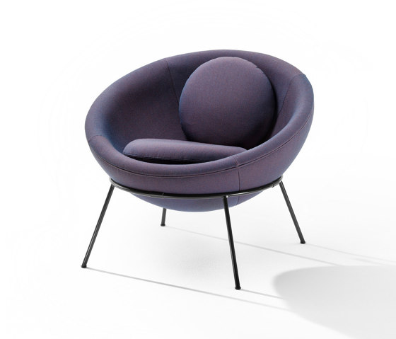 Bardi's Bowl Chair | Iridescent brown | Armchairs | Arper
