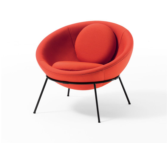 Bardi's Bowl Chair | Orange | Armchairs | Arper