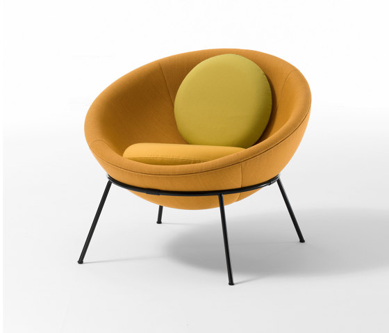 Bardi's Bowl Chair | Yellow Nuance | Armchairs | Arper