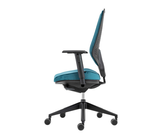 V6 swivel chair, upholstered back | Sedie ufficio | VANK
