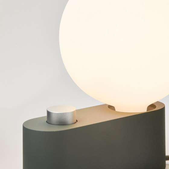 Alumina Table Lamp Sage with Sphere IV | Table lights | Tala