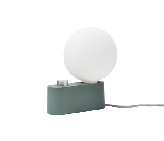 Alumina Table Lamp Sage with Sphere IV | Tischleuchten | Tala