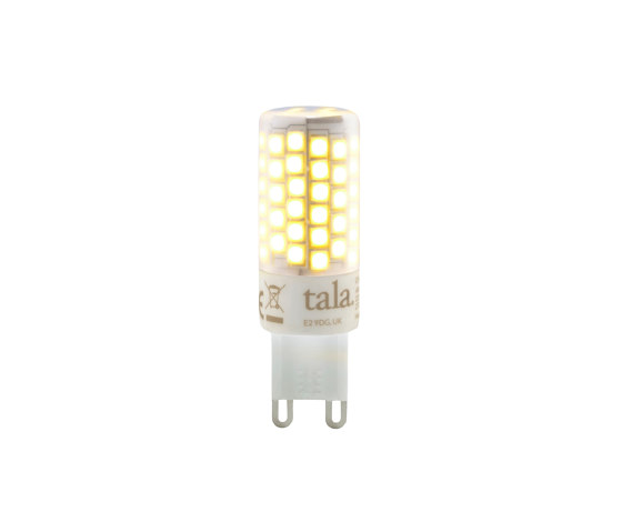 G9 3.6W LED Lamp 2700K CRI 97 230V Dimmable Frosted Cover CE | Accessoires d'éclairage | Tala