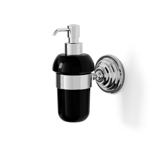 Black Diamond wall-mounted dispenser | Soap dispensers | Devon&Devon