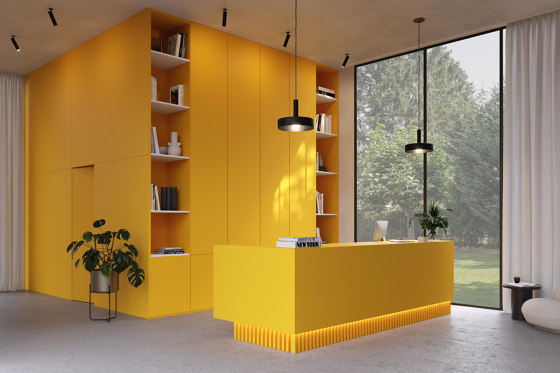 Amber yellow | Wood panels | UNILIN Division Panels