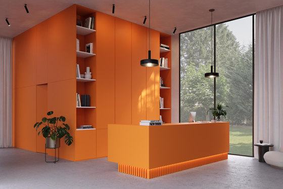 Goldfish orange | Wood panels | UNILIN Division Panels