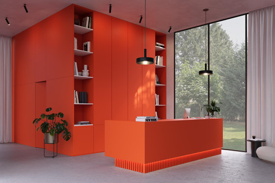 Tiger orange | Holz Platten | UNILIN Division Panels