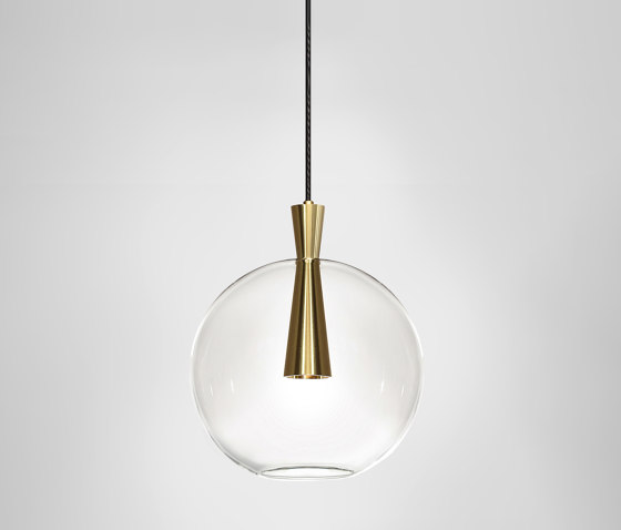 Cone Pendant - Lamp and Shade | Suspended lights | Marc Wood Studio