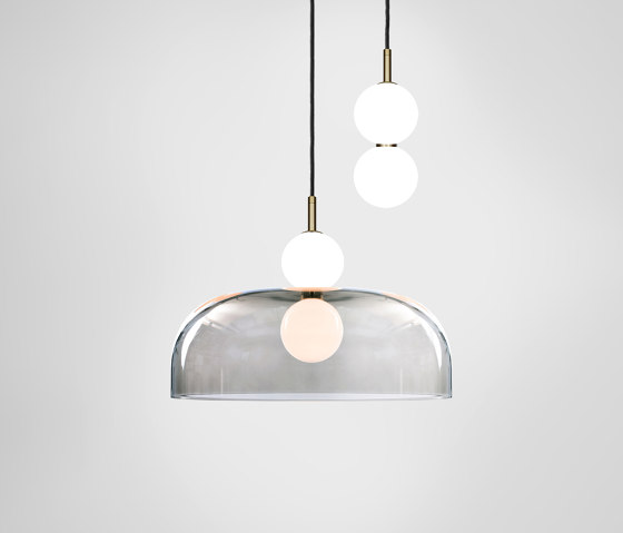 Echo 2 Piece Cluster - Lamp and Shade | Lámparas de suspensión | Marc Wood Studio