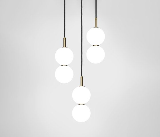 Echo 3 Piece Cluster - Lamp | Suspended lights | Marc Wood Studio