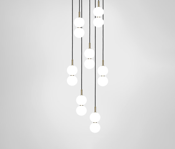 Echo 7 Piece Cluster - Lamp | Suspended lights | Marc Wood Studio