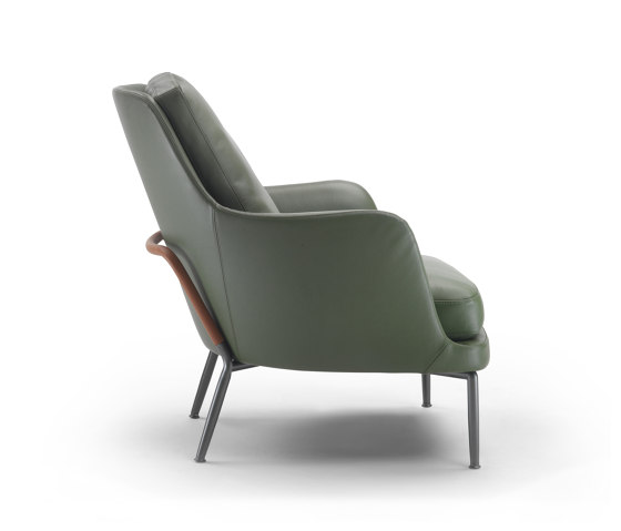 Marley armchair metal structure | Armchairs | Flexform