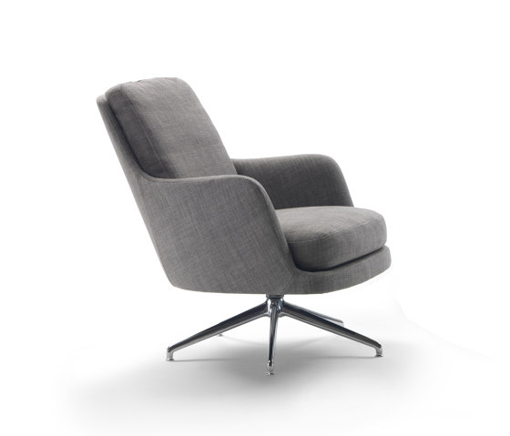 Marley armchair w/swivelling base | Sillones | Flexform