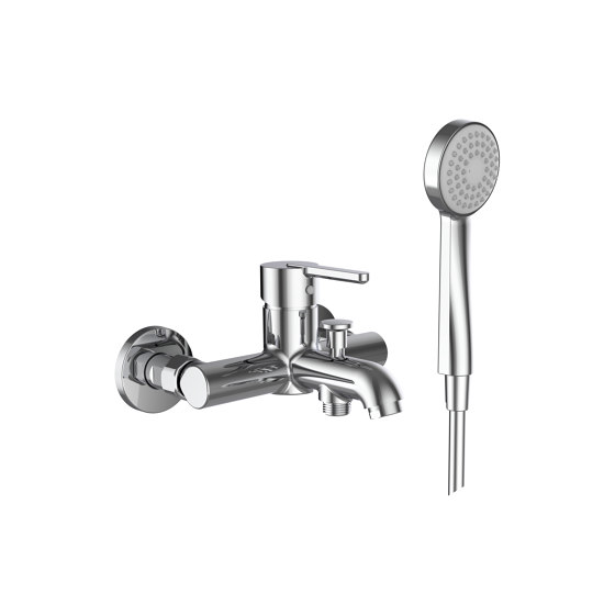 Lua | shower mixer | Bath taps | LAUFEN BATHROOMS