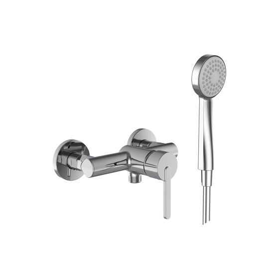 Lua | shower mixer | Grifería para bañeras | LAUFEN BATHROOMS