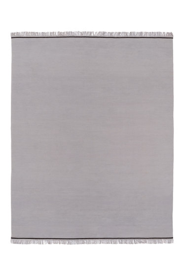 Flatweave - A single ply silver grey | Formatteppiche | REUBER HENNING