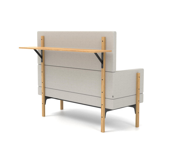 Homework two seater sofa with back table | Sofás | Derlot