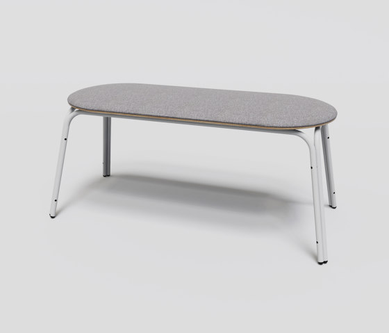 Formosa bench with upholstered seating | Benches | Bogaerts