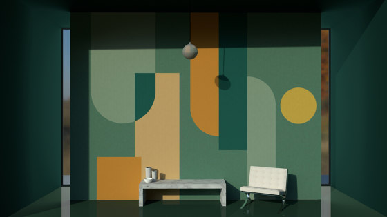 Bhaus100 | Composition Green | Piastrelle ceramica | Officinarkitettura