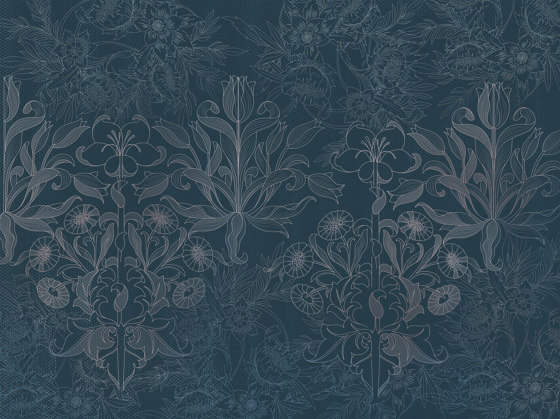 Déco | Flower Fantasy Blue | Ceramic tiles | Officinarkitettura