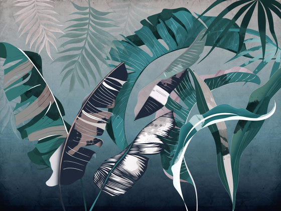 Nature | Jungle 2.0 Blue | Keramik Fliesen | Officinarkitettura