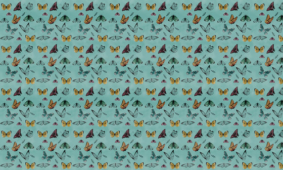 Pattern design | Butterfly | Ceramic tiles | Officinarkitettura