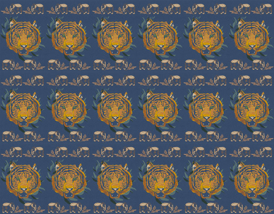 Pattern design | Tiger Blu | Piastrelle ceramica | Officinarkitettura