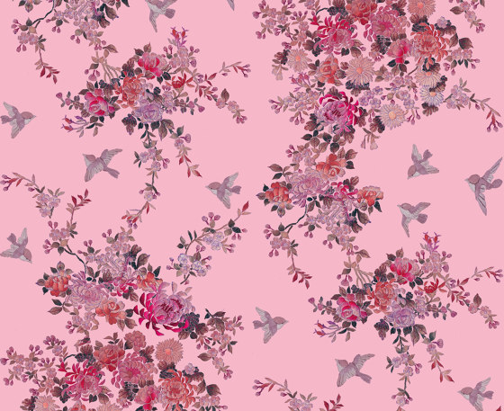 Simone Guidarelli® | Tree of Life Pink | Piastrelle ceramica | Officinarkitettura