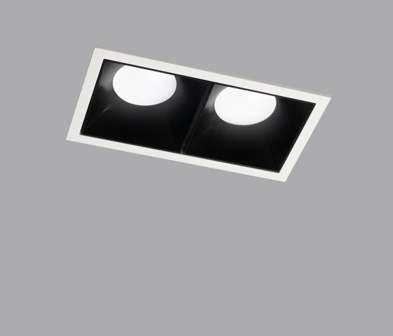 CLICK QUADRO 2X | Lampade soffitto incasso | Aqlus