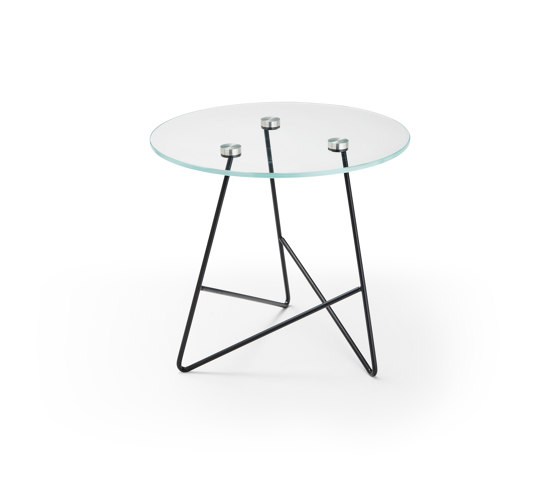 Ermione vetro trasparente 50 | Side tables | MEMEDESIGN