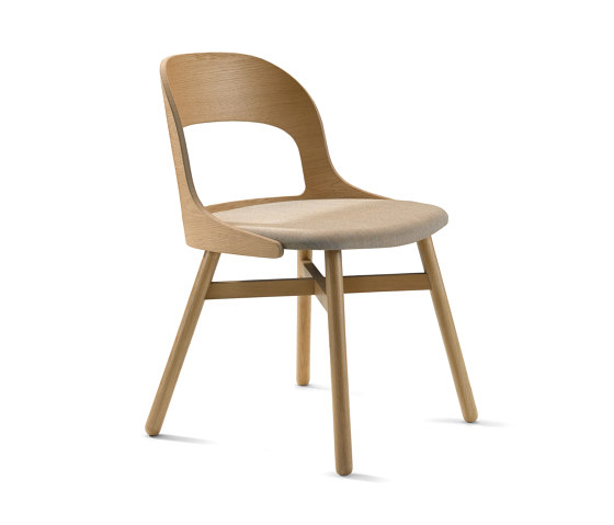 Be Wood visitor chair 4 | Chaises | Dynamobel