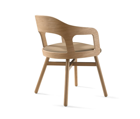 Be Wood visitor chair 4 | Chairs | Dynamobel