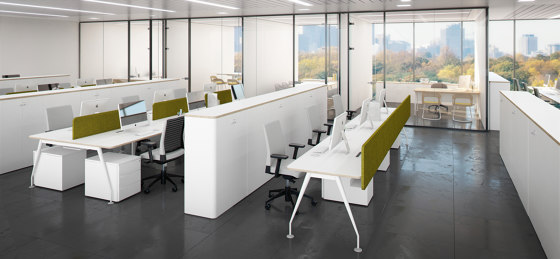 Cell Grouped desks | Bureaux | Dynamobel