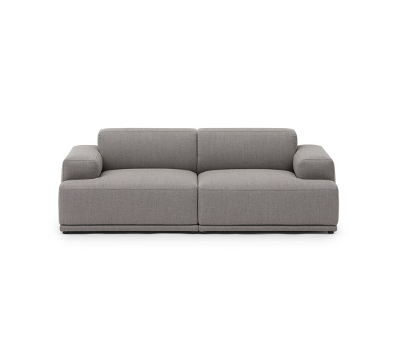 Connect Soft Modular Sofa | 2-Seater - Configuration 1 - Re-wool 128 | Canapés | Muuto