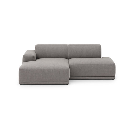Connect Soft Modular Sofa | 2-Seater - Configuration 3 - Re-wool 128 | Canapés | Muuto