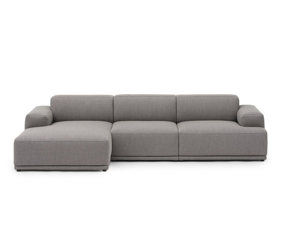 Connect Soft Modular Sofa | 3-Seater - Configuration 3 - Re-wool 128 | Sofas | Muuto