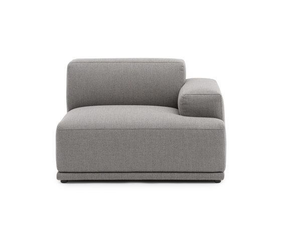 Connect Soft Modular Sofa | Right Armrest (B) - Re-wool 128 | Divani | Muuto