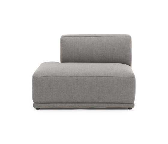Connect Soft Modular Sofa | Left Open-Ended (C) - Re-wool 128 | Canapés | Muuto