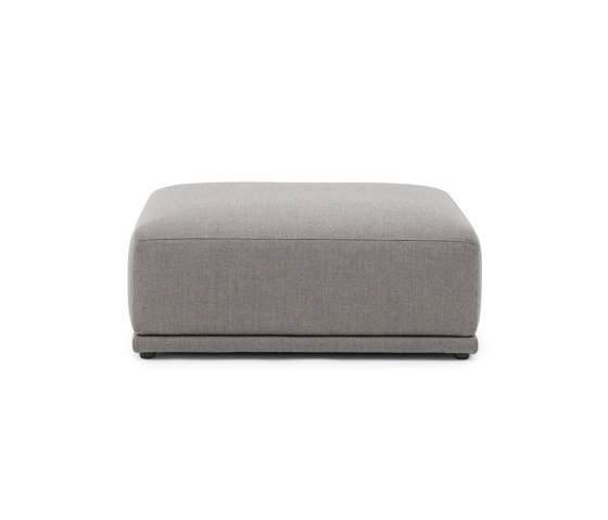 Connect Soft Modular Sofa | Ottoman (I) - Re-wool 128 | Pouf | Muuto