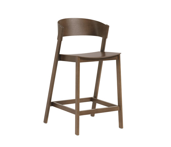 Cover Counter Stool - Stained Dark Brown | Counterstühle | Muuto