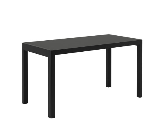 Workshop Table - Black Linoleum/Black | Esstische | Muuto