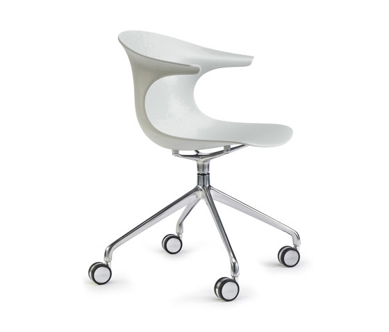 Loop Mono swivel with castors | Chaises | Infiniti